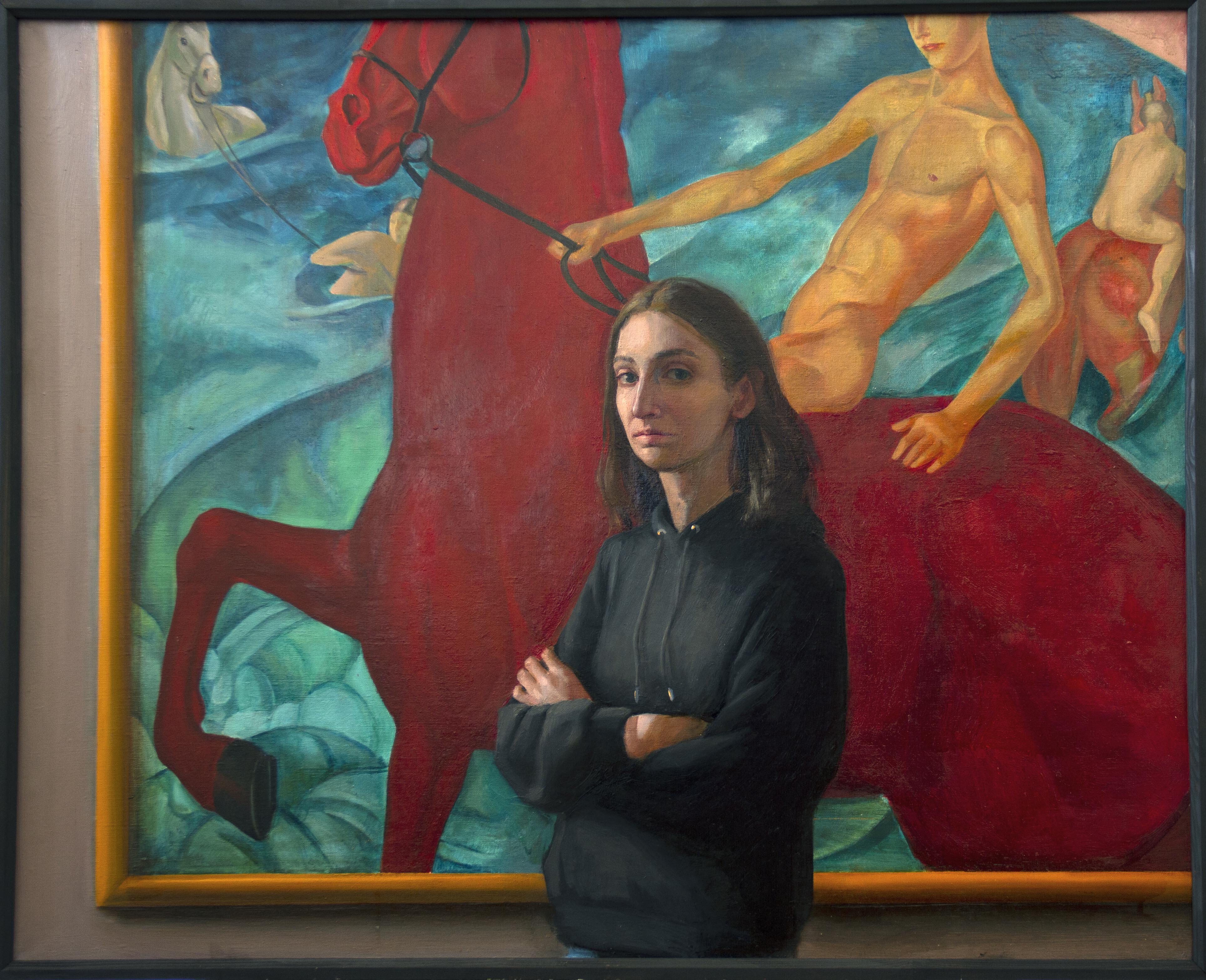 Frolova Mariya Avtoportret RGPU im. Gertsena